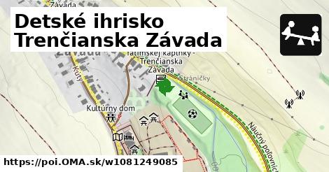 Detské ihrisko Trenčianska Závada