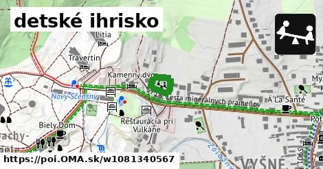 detské ihrisko