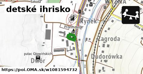 detské ihrisko