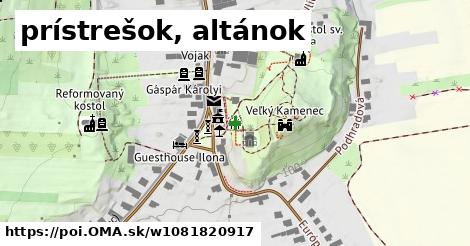 prístrešok, altánok