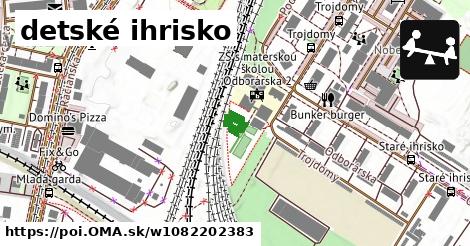 detské ihrisko