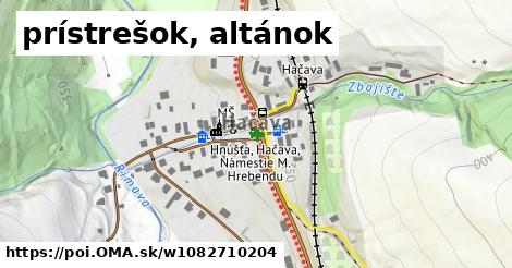 prístrešok, altánok