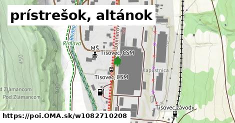 prístrešok, altánok