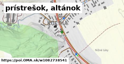 prístrešok, altánok