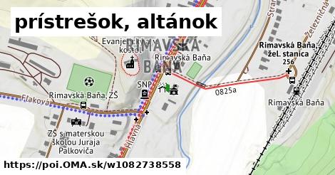 prístrešok, altánok