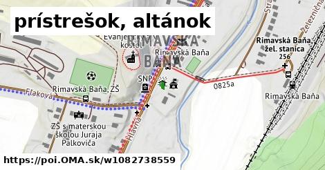 prístrešok, altánok