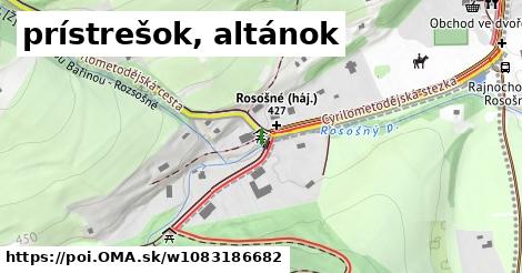 prístrešok, altánok