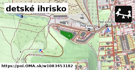 detské ihrisko