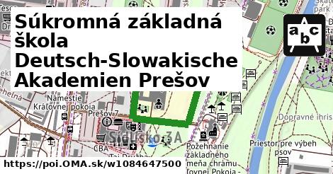 Súkromná základná škola Deutsch-Slowakische Akademien Prešov