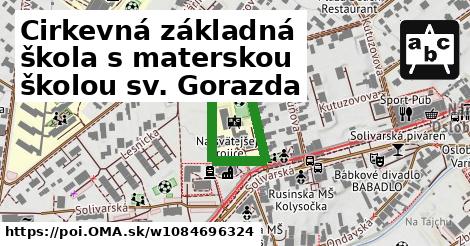 Cirkevná základná škola s materskou školou sv. Gorazda