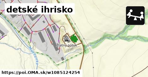 detské ihrisko