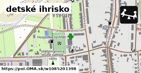 detské ihrisko