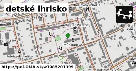 detské ihrisko