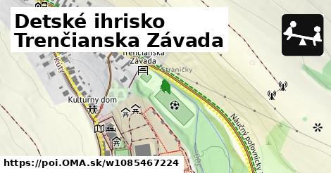 Detské ihrisko Trenčianska Závada