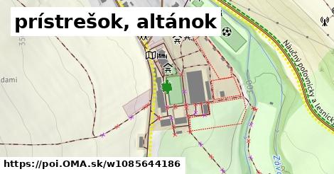 prístrešok, altánok