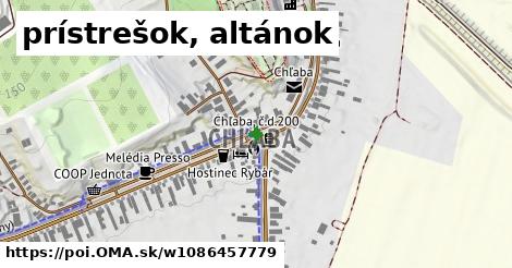 prístrešok, altánok