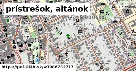 prístrešok, altánok