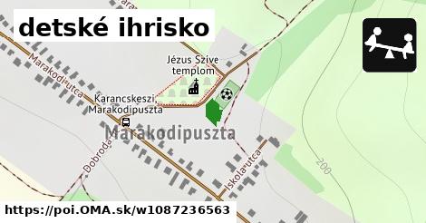 detské ihrisko