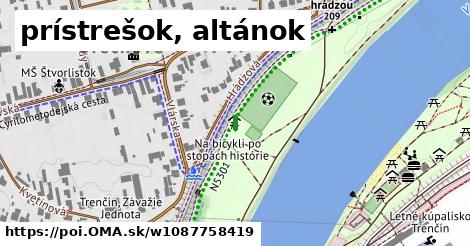 prístrešok, altánok