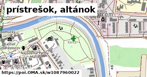 prístrešok, altánok