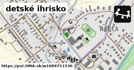 detské ihrisko