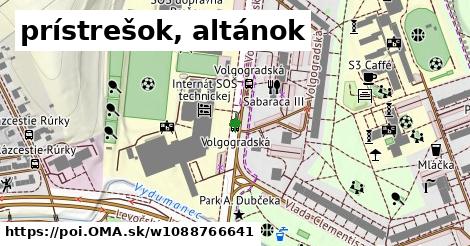 prístrešok, altánok