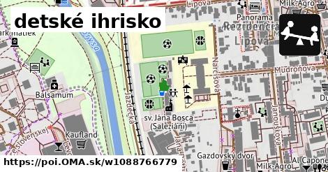 detské ihrisko