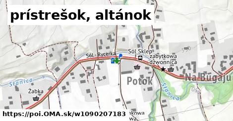 prístrešok, altánok