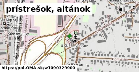 prístrešok, altánok