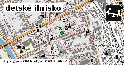 detské ihrisko