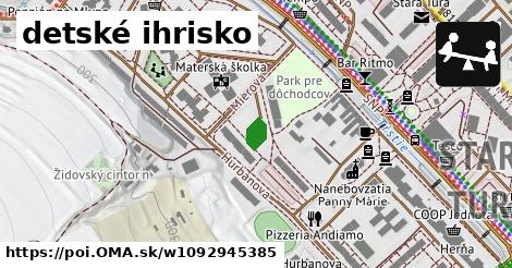 detské ihrisko