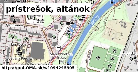 prístrešok, altánok