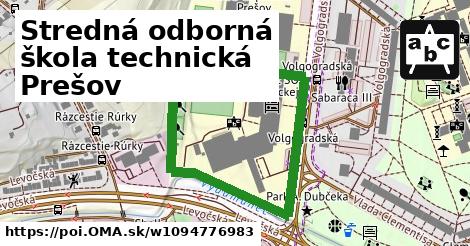 Stredná odborná škola technická Prešov