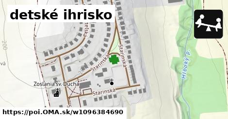 detské ihrisko