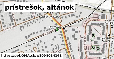 prístrešok, altánok