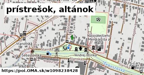 prístrešok, altánok