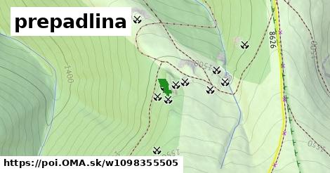 prepadlina