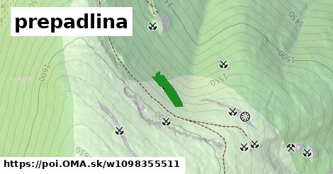 prepadlina