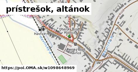 prístrešok, altánok