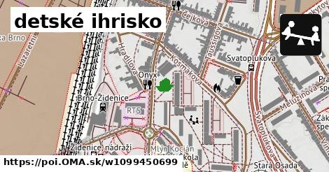 detské ihrisko