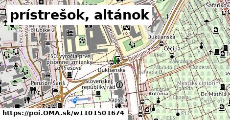 prístrešok, altánok