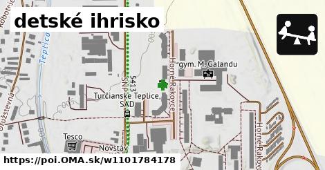 detské ihrisko