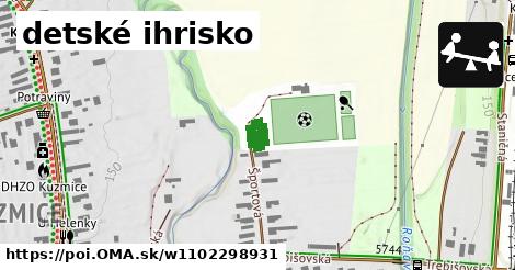 detské ihrisko