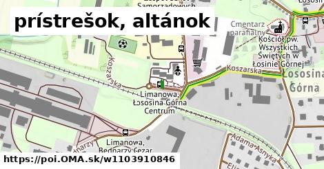 prístrešok, altánok