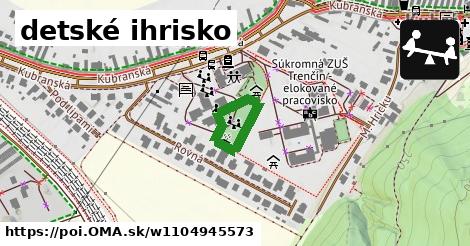 detské ihrisko