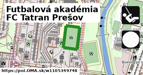 Futbalová akadémia FC Tatran Prešov