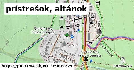 prístrešok, altánok