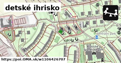 detské ihrisko