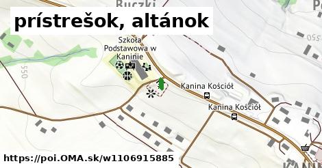 prístrešok, altánok