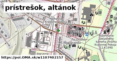 prístrešok, altánok